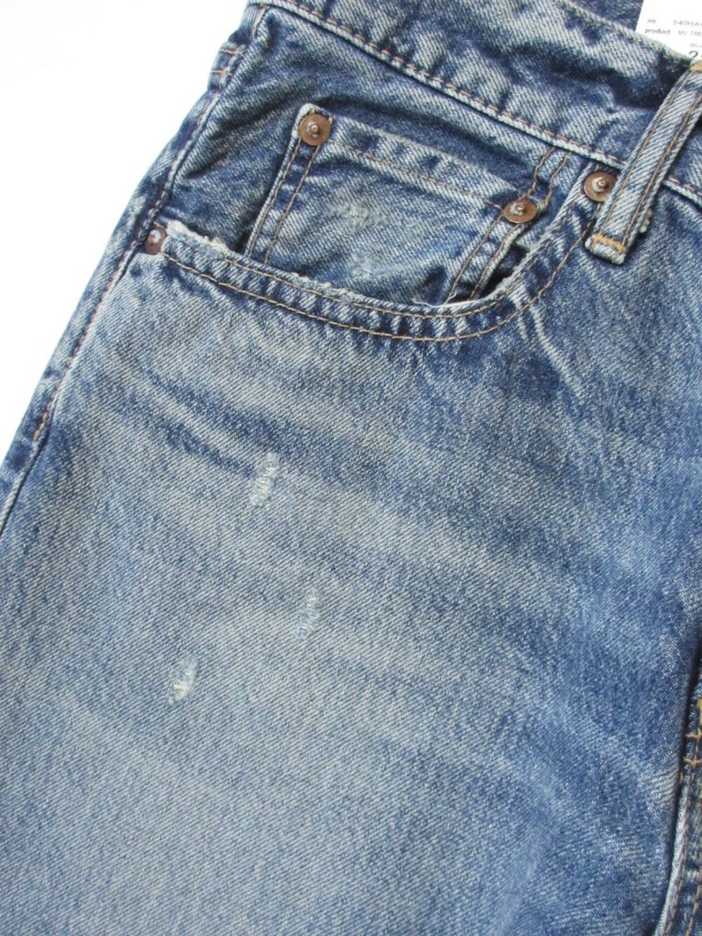 Moussy Women's Faded Blue Straight-Leg Jeans - Picture 8 of 15